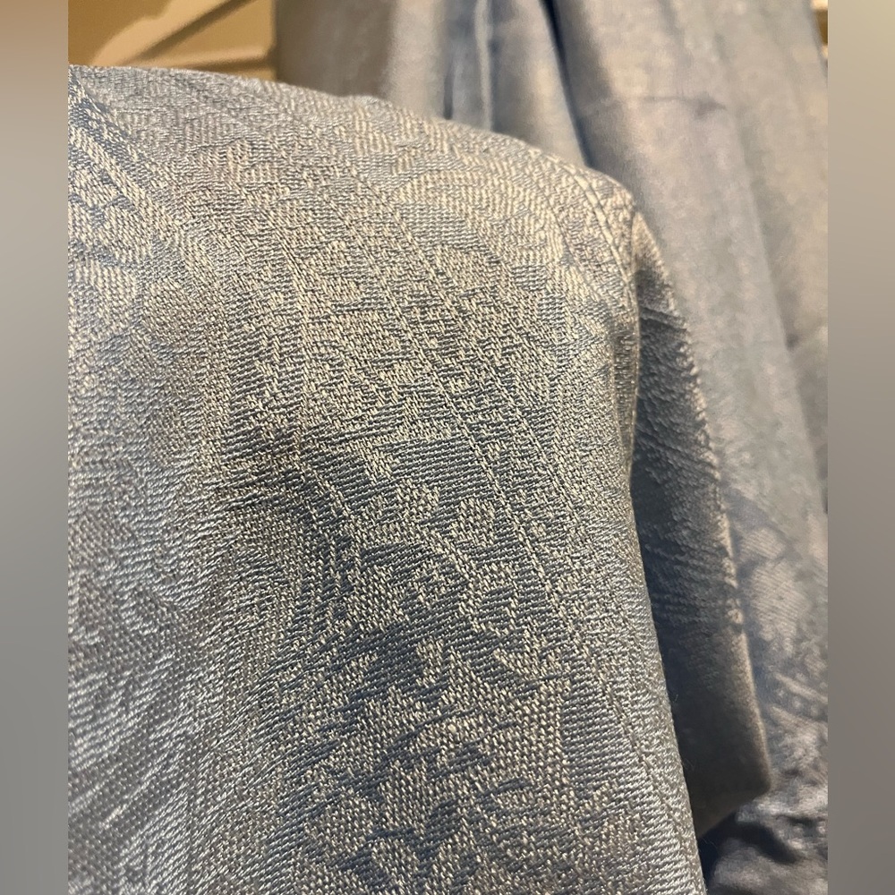 Elegant Light Blue Pashmina (NWOT)